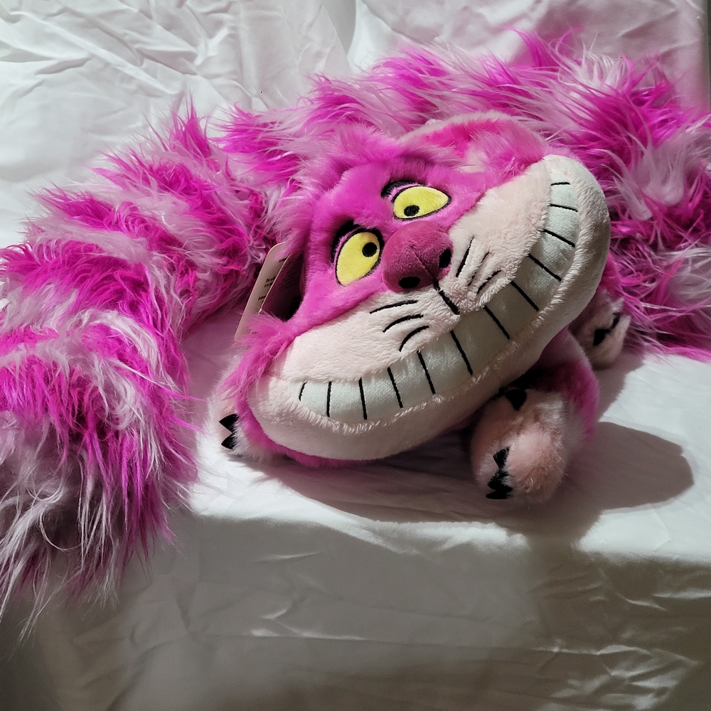 Pink Cheshire Cat Plush Toy